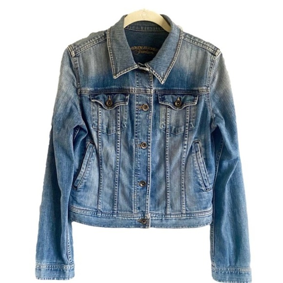Lauren Ralph Lauren Jackets & Blazers - Ralph Lauren Premium Faded Truckers Jacket